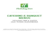 CATERING & BANQUET MENUS · Afternoon Delight | $14 Assorted Crudite with a Mix of Dipping Sauces and Dressings, Seasonal Fruit & Berries, Lemon Bars & Brownies, Assorted Granola