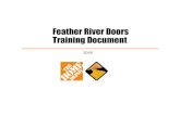 Feather River Doors Training Document River 2016... · 2016. 3. 4. · • Full Lite Reed Pantry Door • Full Lite Phoenix Patina • Full Lite Cord Late 2015 • More Obscure Full