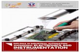 DIPLOMA IN INDUSTRIAL AUTOMATION ENGINEERING · 2019. 12. 8. · Diploma in Industrial Automation Engineering (Electronic & Instrumentation) is ... well petrochemical industry. COURSE