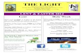 THE LIGHT - St Lucy's Light - February 2014.pdf · Friendship with God and our Neighbour Fasting as a penance purifies the soul. It helps to re-establish our friendship with God after
