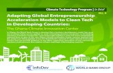No. 4 Adapting Global Entrepreneurship Acceleration Models ......sharing ideas and best practices and peer-to-peer learning. In addition to individual business successes, accelerators