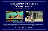 Historic Houses Yearbook - Hall-McCartney · Yearbook New flagship publication for 2019 Historic Houses represents Britain’s largest collection of independently owned, lived-in,