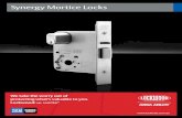 Synergy Mortice Locks - Assa Abloy€¦ · 2 Lockwood Product Catalogue Synergy Mortice Locks 1300 LOCK P (1300 562 587) lockweb.com.au Contents page 22 page 37 page 26 page 47 page