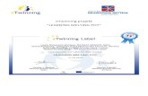 eTwinning projekt LEARNING MELTING POT€¦ · - eTwinning platform - English Corner, high school wall. ANNEX I . LOGO DESING REQUIREMENTS PROFESSIONAL: The winning logo will be featured