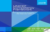 UNICEF Competency Framework · 2020. 8. 26. · UNICEF’s Competency Framework establishes common standards of behaviour to guide the way we work and is based on our core values