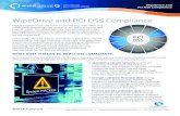PCI DSS Compliance - Global EMEA€¦ · COMPLIANCE Many organizations ﬁnd it hard to meet PCI DSS compliance. At WhiteCanyon Software, we provide erasure software for businesses