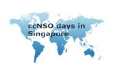 ccNSO days in Singapore - ICANN · Letter to 'CANN on RTLDOs Comment paper of transliteration TLDs working group R] List of Nominees - APTLD 2012 Board Poll Read More Sharing Corner