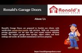 Garage Door Installation, Repair & Replacement Services