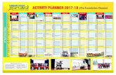 Activity Planner 2017-18 · 2017. 4. 27. · ACTIVITY PLANNER 2017-18 [Pre-Foundation Classes] JBS CHILDREN PARADISE SCHOOL April 2017 May 2017 June 2017 July 2017 August 2017 September