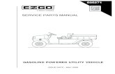 SERVICE PARTS MANUALService Parts Manual Page i SERVICE PARTS MANUAL GASOLINE POWERED UTILITY VEHICLES E-Z-GO ST 4X4 STARTING MODEL YEAR 2006+ E-Z-GO Division of TEXTRON, Inc. reserves