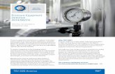 Pressure Equipment Directive 2014/68/EU - TÜV SÜD · 2014/68/EU Minimize risk and gain a competitive edge Pressure equipment manufacturers, suppliers and project owners need to