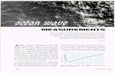 OCEAN WAVE MEASUREMENTS - Applied Physics Laboratory...cerned with refl ections from the ocean surface by electromagnetic waves are interested in the shape of the surface at the time