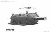 Jupiter Reducer with Owners' Manual · fixed element, and a planetary carrier as the output. Power is transmitted from the reducer input shaft, through a splined connection to the