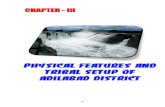 PHYSICAL FEATURES AND TRIBAL SETUP OF ADILABAD DISTRICTshodhganga.inflibnet.ac.in/bitstream/10603/21929/8/08... · 2018. 7. 9. · Adilabad are classified for the convenience of forest