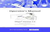 Your Service Destination For SMT Parts, Service, Testing & Repair … · MYDATA automation AB Preface P-020-0023-EN Operator’s Manual Rev. 0000 2004-01 vii New Features in TPSys