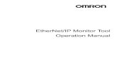 EtherNet/IP Monitor Tool Operation Manualomrondoc.ru/C/R157-E1-02.pdfCP1H/CP1L/CP1E/ NSJ SYSMAC CS/CJ/CP Series and SYSMAC One NSJ Series Communications Commands REFERENCE MANUAL •