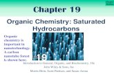 Chapter Outline Chapter 19 - integratedwisdom.org · Chapter Outline 2 Chapter Outline 19.1 . Organic Chemistry: History and Scope 19.2 . The Carbon Atom: Bonding and Shape 19.3 .