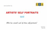 ARTISTS’ SELF PORTRAITS · 2020. 5. 26. · ILKLEY & DISTRICT U3A ARTISTS’ SELF PORTRAITS QUIZ Who has created each of these self-portraits? Angie Grain May 2020