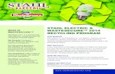 STAHL ELECTRIC & WASTESECURE™ 2014 WASTESECURE™ … · Lamp Recycle Kit S57200 Box for recycle of mercury containing lamps, exterior box, interior Tri-Guard plastic liner, interior