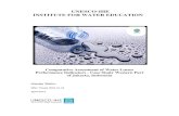 UNESCO-IHE INSTITUTE FOR WATER EDUCATIONThe findings, interpretations and conclusions expressed in this study do neither necessarily reflect the views of the UNESCO-IHE Institute for