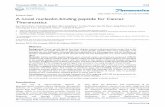 Research Paper A novel nucleolin-binding peptide for ... · A novel nucleolin-binding peptide for Cancer Theranostics Jae-Hyun Kim1, ... 3. Pilot Plant, Anygen, Gwangju, Technopark,
