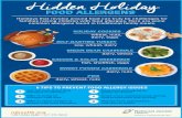 R2 holiday food allergens Infographic - National Jewish Health · 2016. 11. 15. · Hidden Holiday njhealth.org 1.877.CALL NJH (1.877.225.5654) FOOD ALLERGENS wheat, nuts, dairy,