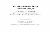 Empowering Meetings - Adizesadizes.com.mx/wp-content/uploads/empowering_freechapter.pdf · Empowering Meetings is about using problem solving as a tool with which to create an organizational