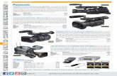 PANASONIC P2HD PROFESSIONAL HANDHELD CAMERAS …€¦ · VIDEO CAMCORDERS 389 Shop fullcompass.com today! For expert advice - call: 800-356-5844 M-F 900-530 C SONy PMW-F3 SUPER 35MM