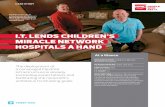 I.T. LENDS CHILDREN’S MIRACLE NETWORK HOSPITALS A HAND€¦ · ONTAP software. One of the primary benefits that the storage software offers is what NetApp refers to as nondisruptive