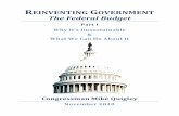 REINVENTING GOVERNMENT - Congressman Mike Quigleyquigley.house.gov/sites/...reinventing_government...more reliable, and more efficient services to its citizens. Government’s mission