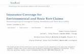 Insurance Coverage for Environmental and Toxic Tort Claimsmedia.straffordpub.com/products/insurance-coverage...Nov 24, 2014  · (11th Cir. 2000) (ruling in favor of insurers on pollution