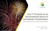 Fireworks as source of groundwater contamination · Apr-15 May-15 Jun-15 Jul-15 Aug-15 Sep-15 Oct-15 Nov-15 Dec-15 Jan-16 Feb-16 Mar-16 Apr-16 May-16 Jun-16 Jul-16 Aug-16 Sep-16 Oct-16