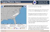 Tropical Weather Impacts Morehead City, NC · WEATHER FORECAST OFFICE • The remnants of Tropical Storm Sally are expected to track near the area Friday into Friday Night. • Tropical