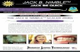 NEW! JACK B. NIMBLE SLIM R130S - askchuckmckee.com€¦ · NEW! JACK B. NIMBLE SLIM R130S. JACK B. JACK BE QUICK Light-weight, well-balanced and incredibly sharp! Welcome to PDT's