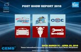 POST SHOW REPORT 2016 · POST SHOW REPORT 2016 ... Show 2016 and Atlas Bangladesh is the Silver Sponsor of 2ND Dhaka Bike Show 2016. New Age, The Daily Star-Shift and Daily Samakal