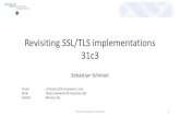 Revisiting SSL/TLS implementations · Revisiting SSL/TLS implementations Bleichenbacher [s attack enables adversary in possession of an RSA ciphertext 0) to recover the plaintext