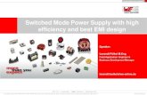 Switched Mode Power Supply with high efficiency and best ...lpvo.fe.uni-lj.si/fileadmin/files/Ostalo/Delavnice/... · Field Application Engineer & Business Development Manager lorandt.foelkel@we-online.de