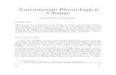 tronesian Phonolo gical Change - culturanavarra.es · tronesian Phonolo Change gical ARTHUR J. HOLMER ': Introduction T he purpose of this paper is to attempt to systematise the phonological