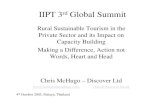 IIPT 3rd Global Summit · Capacity Building Making a Difference, Action not Words, Heart and Head Chris McHugo – Discover Ltd chris@discover.ltd.uk ... MULTIPLE 5 YEAR PLANS OR