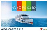 AIDA CARES 2017 · AIDA ON COURSE FOR GROWTH With its twelve cruise ships (as of 2017), AIDA Cruises operates one of the most modern fleets in the world and offers voyages to, among
