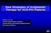 New Strategies of Antiplatelet Therapy for ACS-PCI Patients · MI/Stroke/CV Death Months of Follow-up Clopidogrel + Aspirin * (n=6259) Placebo + Aspirin * (n=6303) p < 0.001 N=12,562
