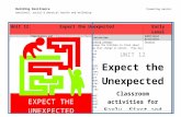 holycrossrcps.files.wordpress.com€¦  · Web viewEXPECT THE UNEXPECTED. UNIT 12. Expect the Unexpected. Classroom activities. for Early, First and Second Level. Author: Karen Richmond