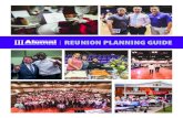 REUNION PLANNING GUIDE - Northwestern State University …€¦ · the reunion coordinator for further details and for the paperwork required for permission to receive an alumni list.