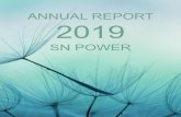 ANNUAL REPORT 2019 - SN Power · NATIONALITIES POWERING DEVELOPMENT COUNTRIES CONTINENTS of in at ABOUT THE COMPANY STRATEGY & OUTLOOK ABOUT SN POWER SN Power is a global company,