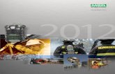 Annual Report 2012 · ballistic vest and North American ballistic helmet businesses, our sales grew seven percent in 2012 despite a challenging global economic environment. Importantly