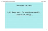 L.O. Geography: To explain renewable June 27, 2020albanwood.herts.sch.uk/data/documents/year 5/Week5/Thur/2.7.202… · 2.7.2020 Foundation Geography.notebook 1 June 27, 2020 Thursday