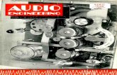 ENGINEERING - americanradiohistory.com · educational films. We find the p-od - uct very satisfactory and particu- larly appreciate the flat tape that does not hump away from the