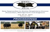 PROCEEDINGS - University of California, Davisobiwan.vmtrc.ucdavis.edu/BrdSymposium2019/BRD...BRD is a disease of the lower respiratory tract of cattle that is multifactorial in origin