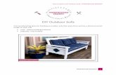 DIY Outdoor Sofa...How to Build a DIY Outdoor Sofa | PINSPIRATION MOMMY PINSPIRATION MOMMY 7 . 6. Drill two 1 1/2″ pocket holes into each end of one side of two of the 25 1/2″