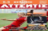 11-3 Volume 11 Number 3 June 2017 Periodical of S.V.A.T ... · Periodical of S.V.A.T. Astatine 32 - Women’s soccer 13- California Dreaming 24 - CrossFit® 30 - Green Team Twente